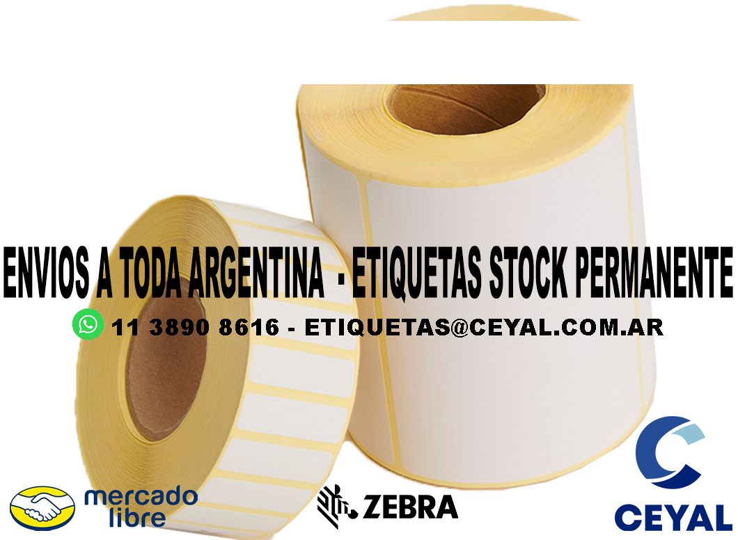 1000 ETIQUETAS RIBBON 71 x 92