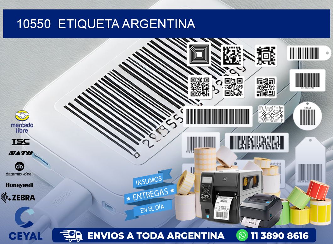 10550  ETIQUETA ARGENTINA