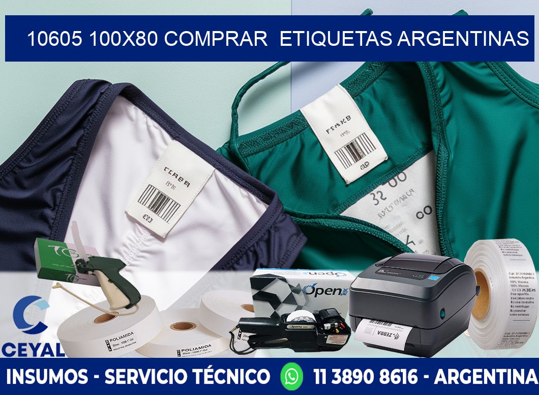 10605 100X80 COMPRAR  ETIQUETAS ARGENTINAS