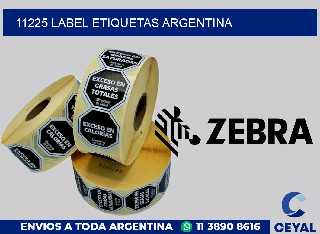 11225 LABEL ETIQUETAS ARGENTINA