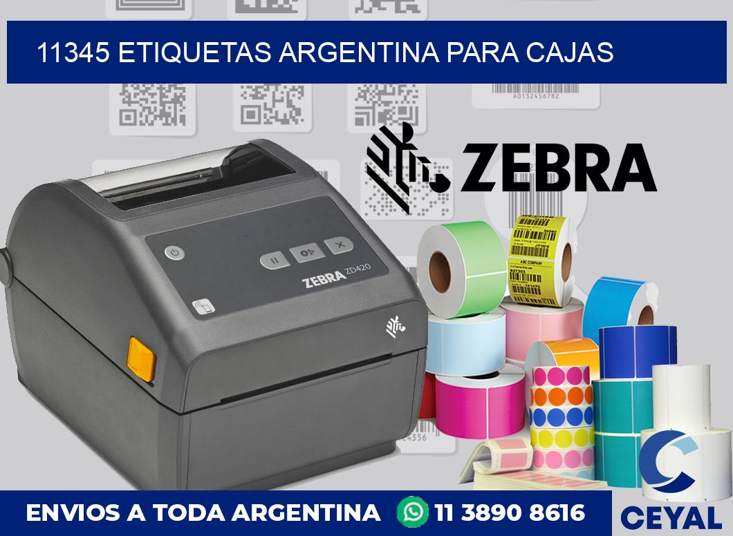 11345 ETIQUETAS ARGENTINA PARA CAJAS