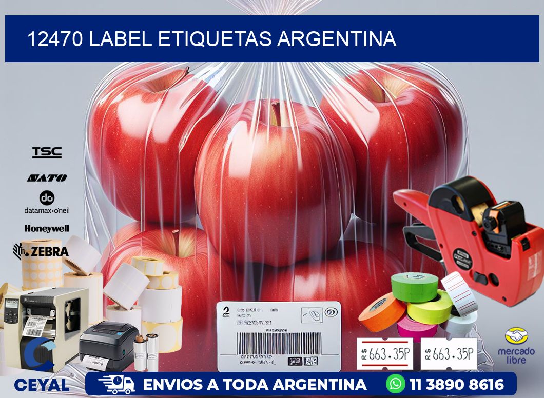 12470 LABEL ETIQUETAS ARGENTINA