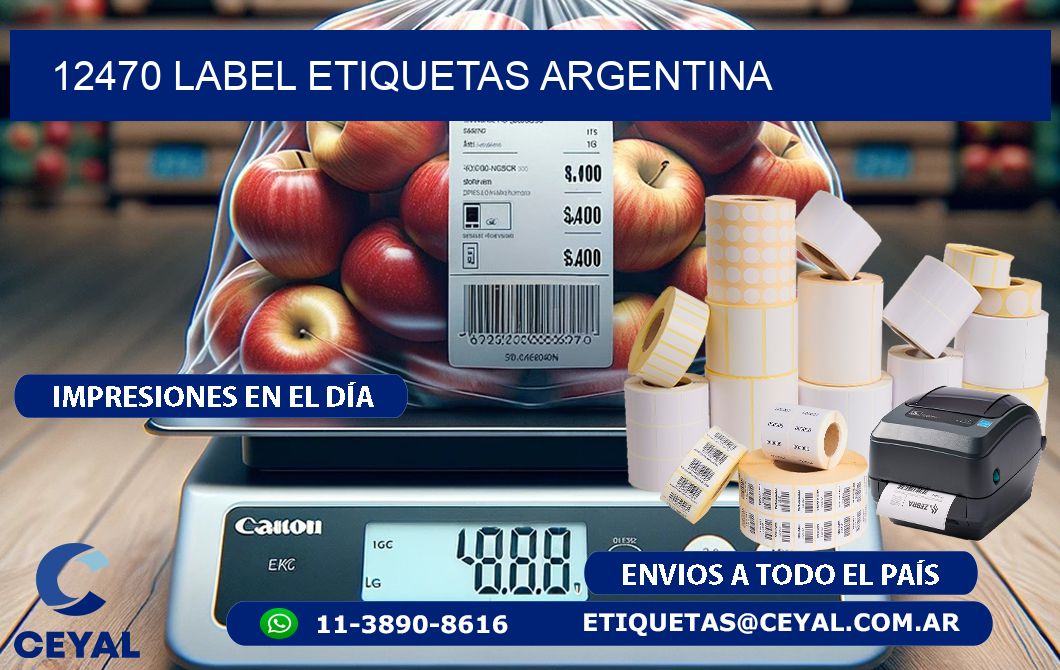 12470 LABEL ETIQUETAS ARGENTINA