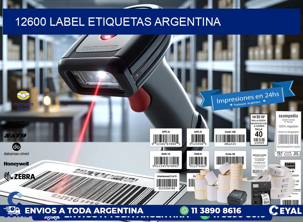 12600 LABEL ETIQUETAS ARGENTINA