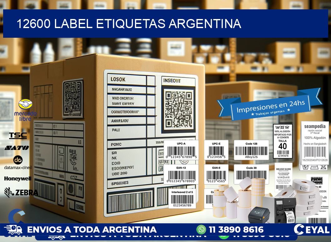 12600 LABEL ETIQUETAS ARGENTINA