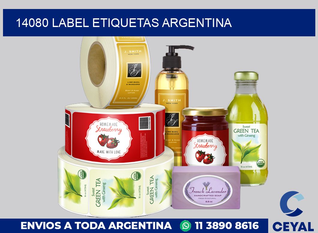 14080 LABEL ETIQUETAS ARGENTINA