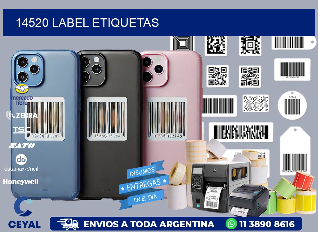 14520 LABEL ETIQUETAS