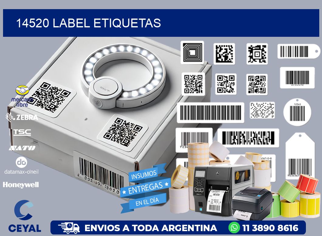 14520 LABEL ETIQUETAS