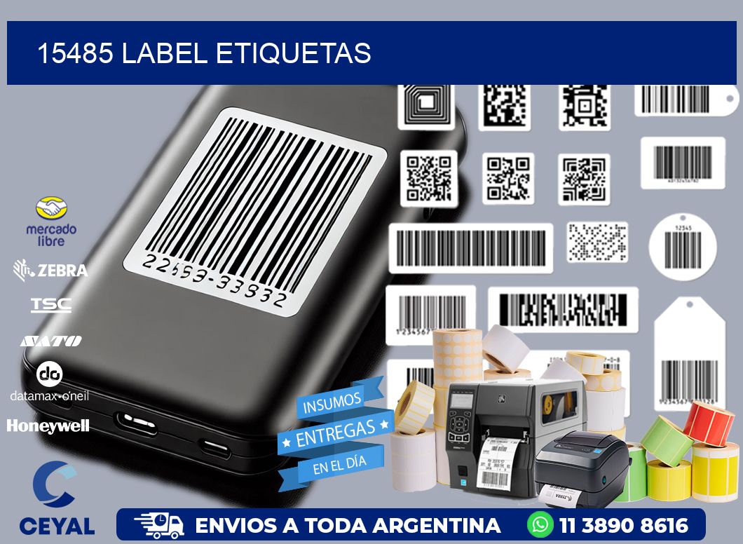 15485 LABEL ETIQUETAS