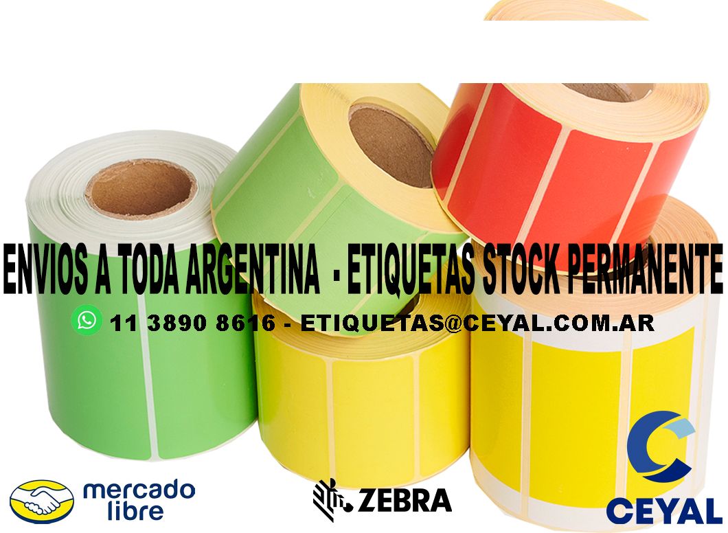 1600 ETIQUETAS RIBBON 86 x 30