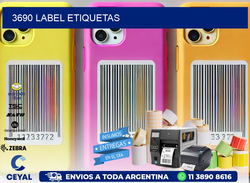 3690 LABEL ETIQUETAS