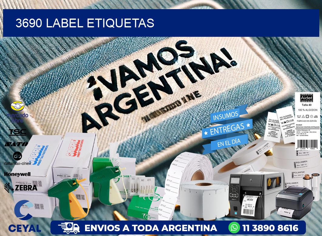 3690 LABEL ETIQUETAS