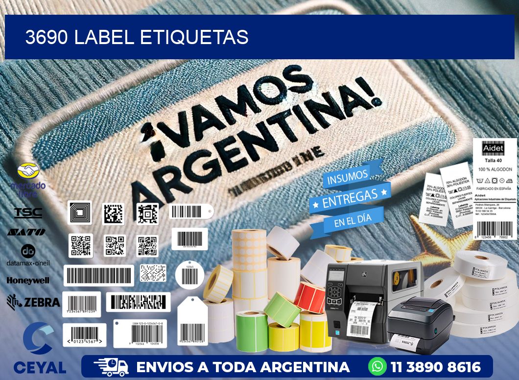 3690 LABEL ETIQUETAS