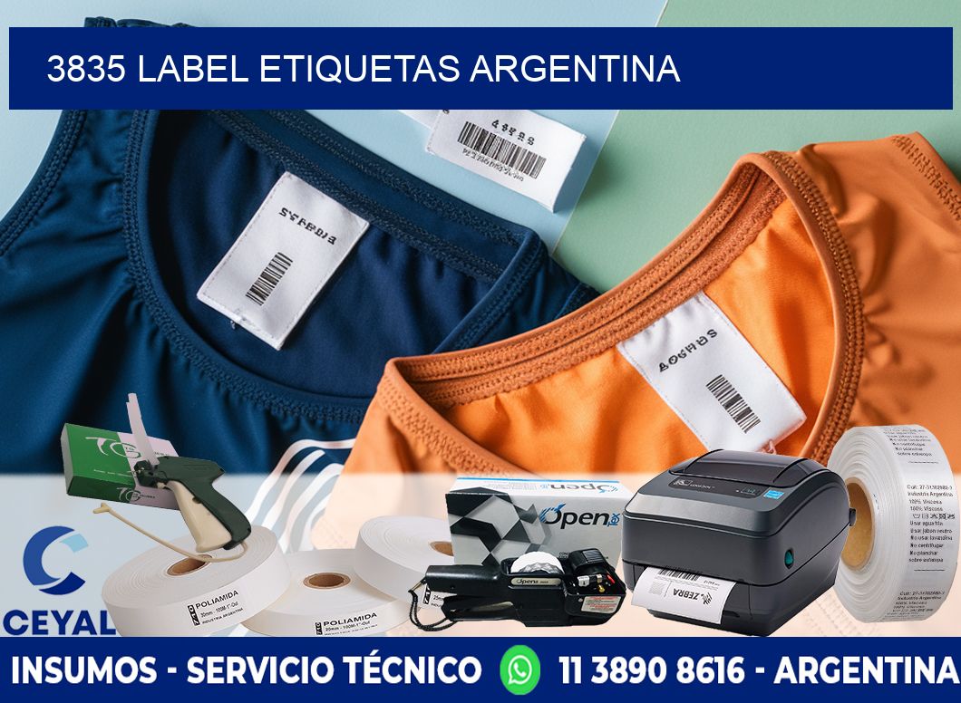 3835 LABEL ETIQUETAS ARGENTINA