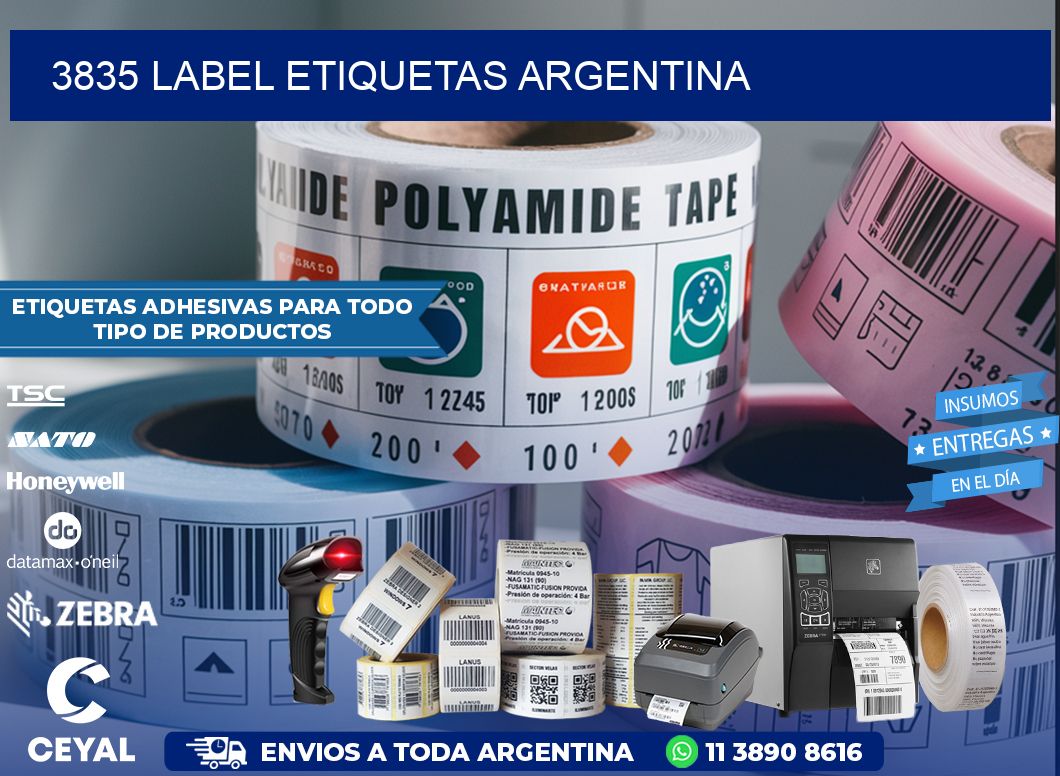 3835 LABEL ETIQUETAS ARGENTINA