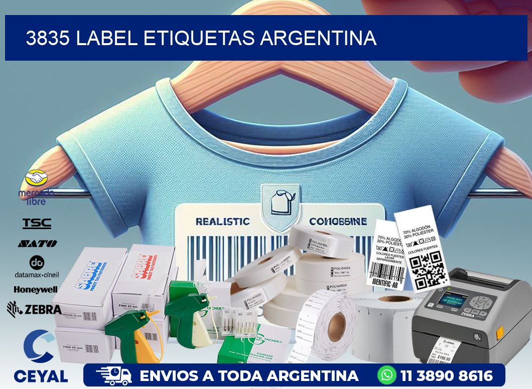 3835 LABEL ETIQUETAS ARGENTINA