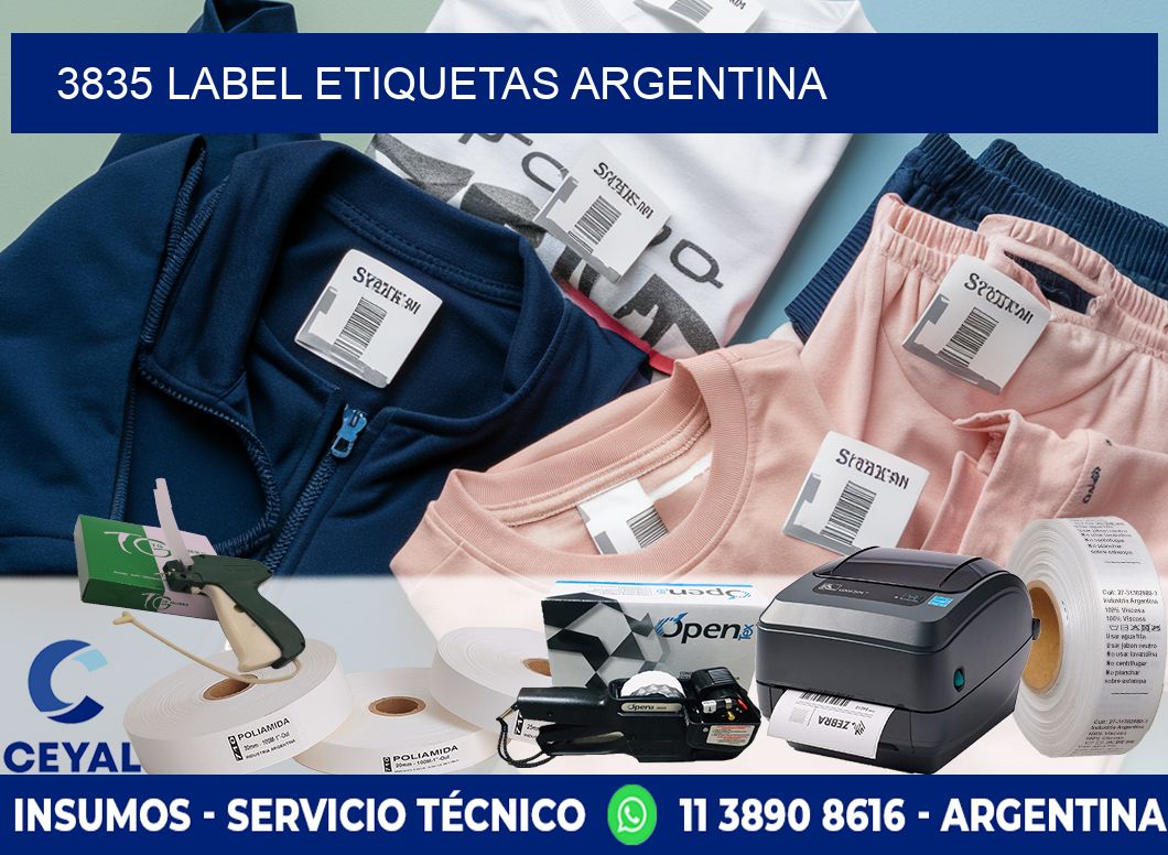 3835 LABEL ETIQUETAS ARGENTINA