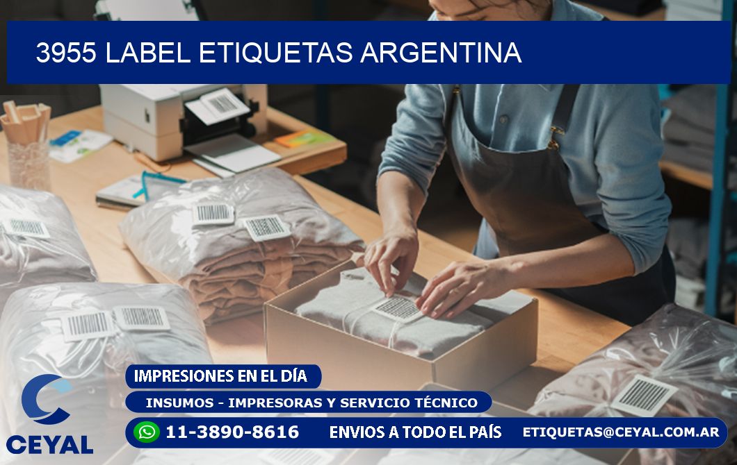 3955 LABEL ETIQUETAS ARGENTINA