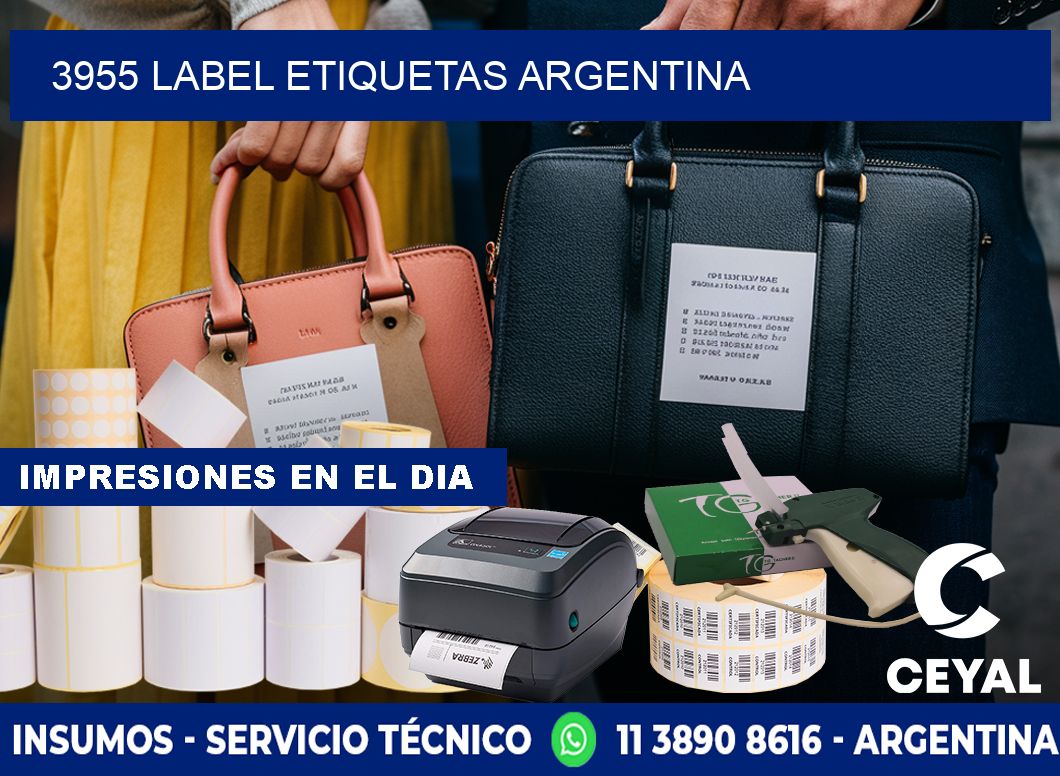 3955 LABEL ETIQUETAS ARGENTINA