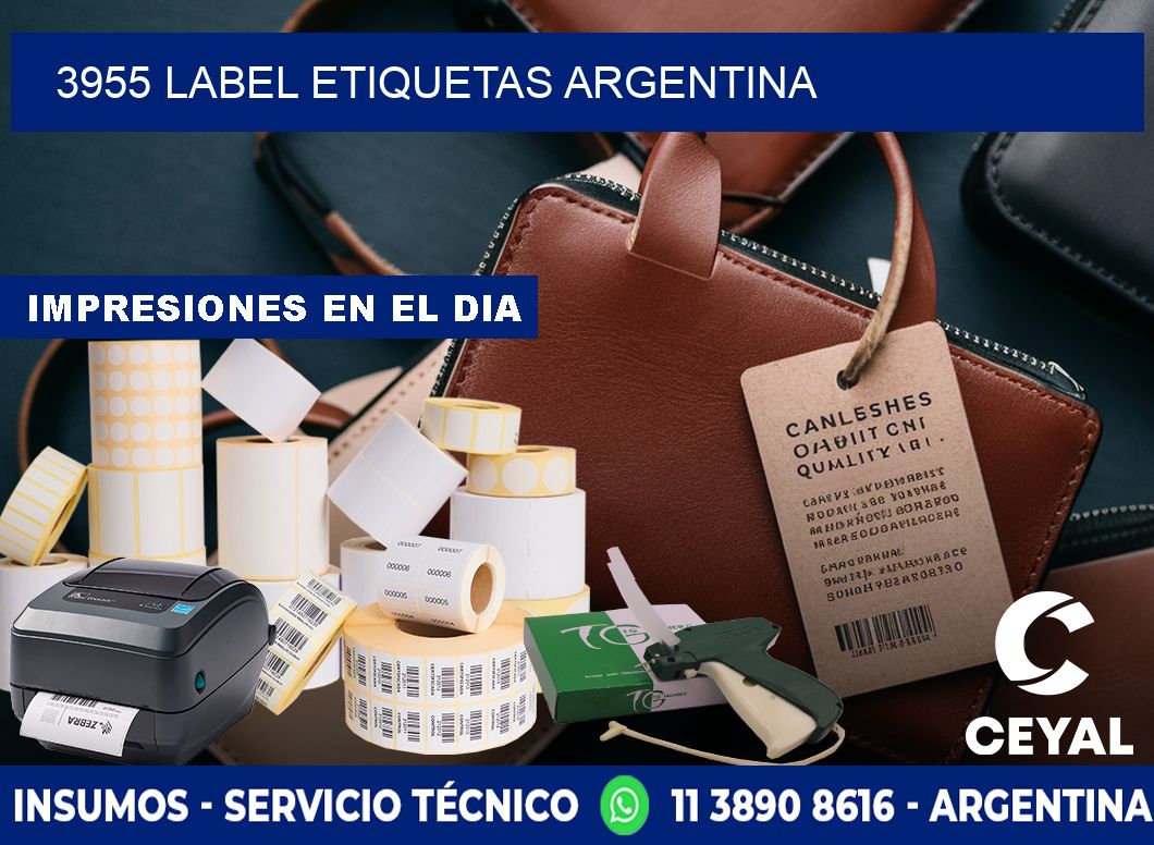 3955 LABEL ETIQUETAS ARGENTINA