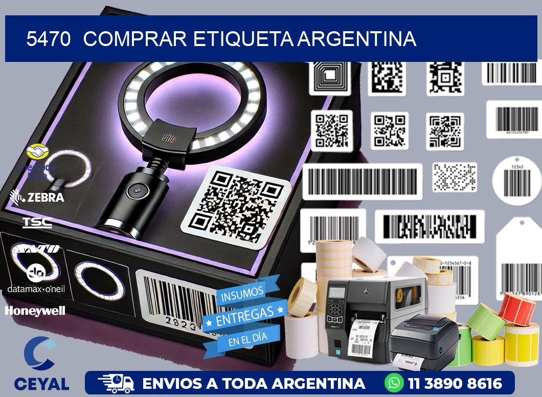 5470  COMPRAR ETIQUETA ARGENTINA