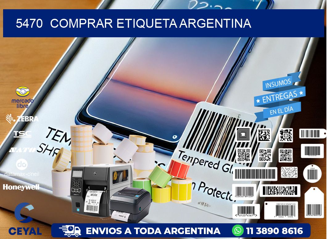 5470  COMPRAR ETIQUETA ARGENTINA