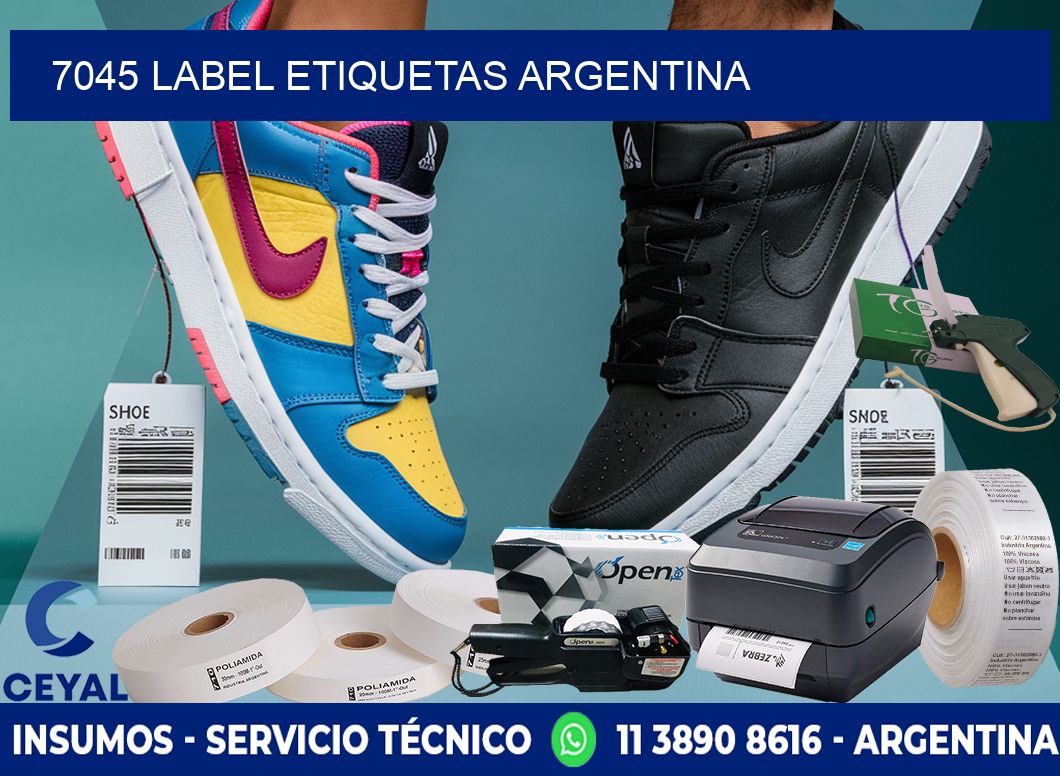 7045 LABEL ETIQUETAS ARGENTINA