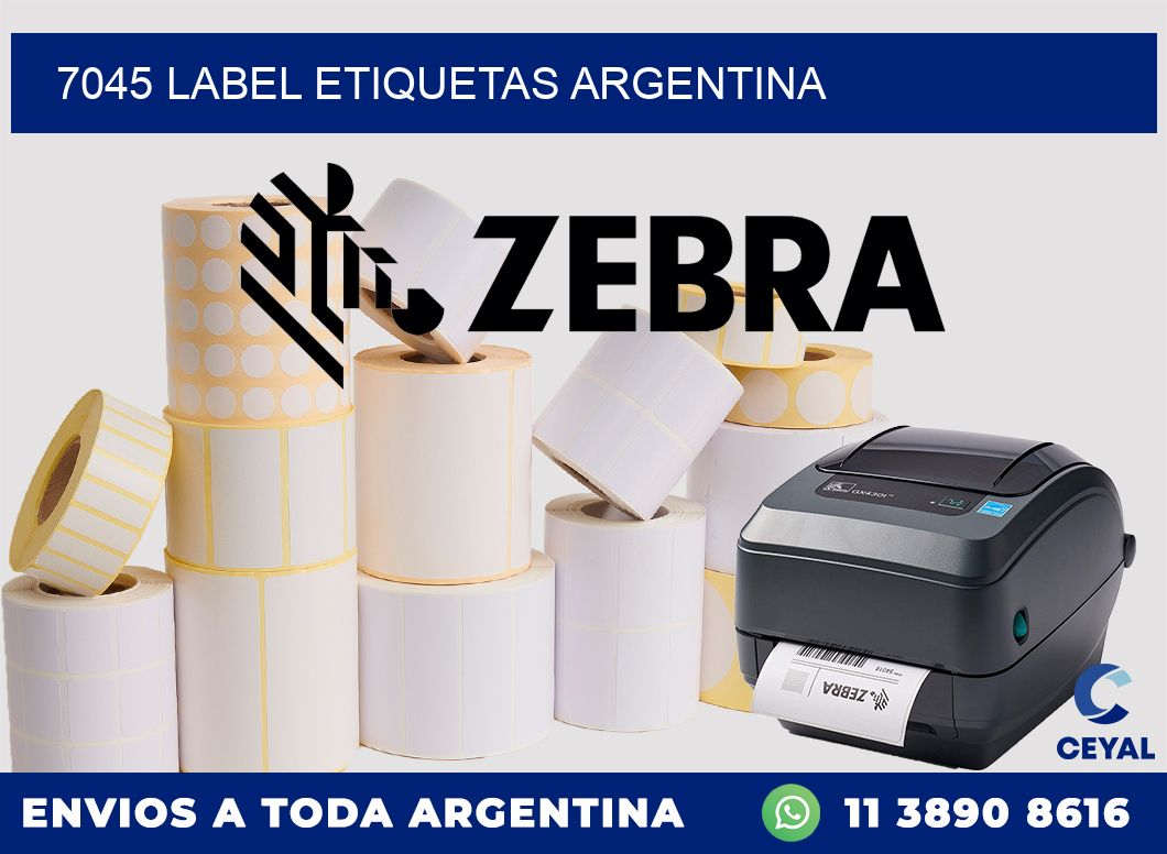 7045 LABEL ETIQUETAS ARGENTINA