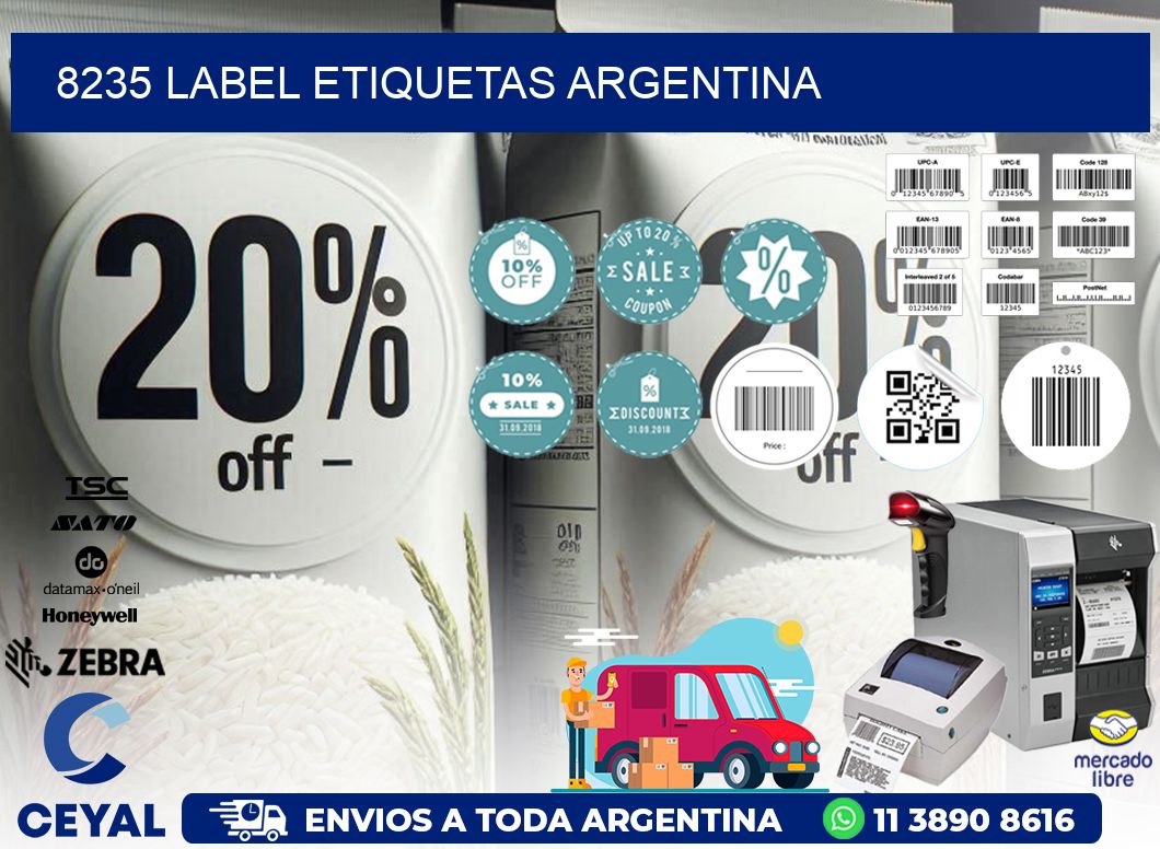 8235 LABEL ETIQUETAS ARGENTINA