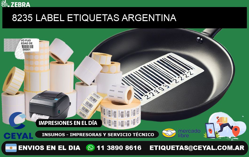 8235 LABEL ETIQUETAS ARGENTINA