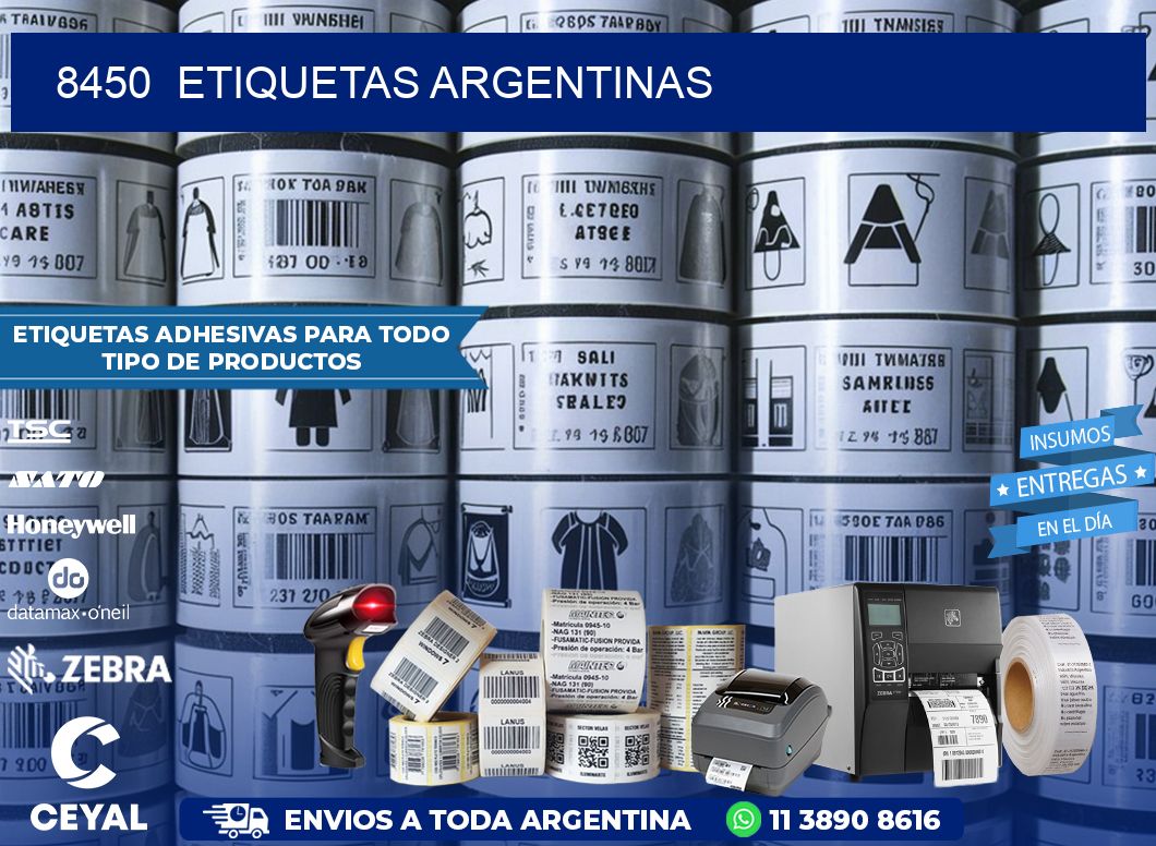 8450  ETIQUETAS ARGENTINAS