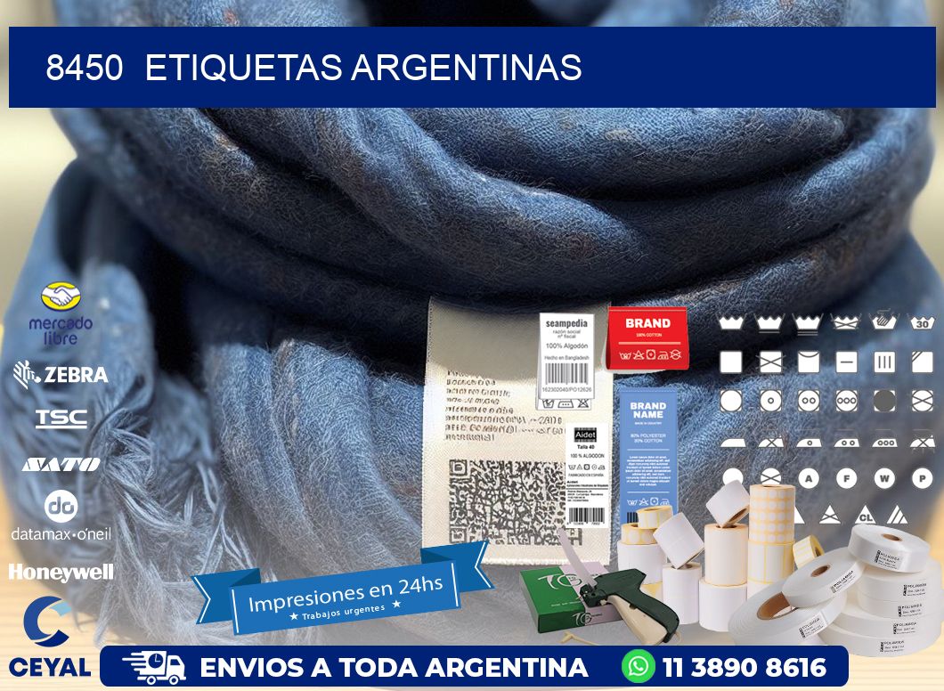 8450  ETIQUETAS ARGENTINAS