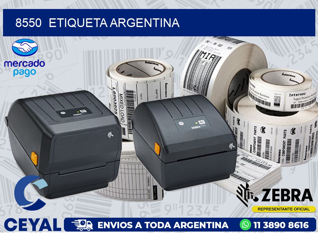 8550  ETIQUETA ARGENTINA