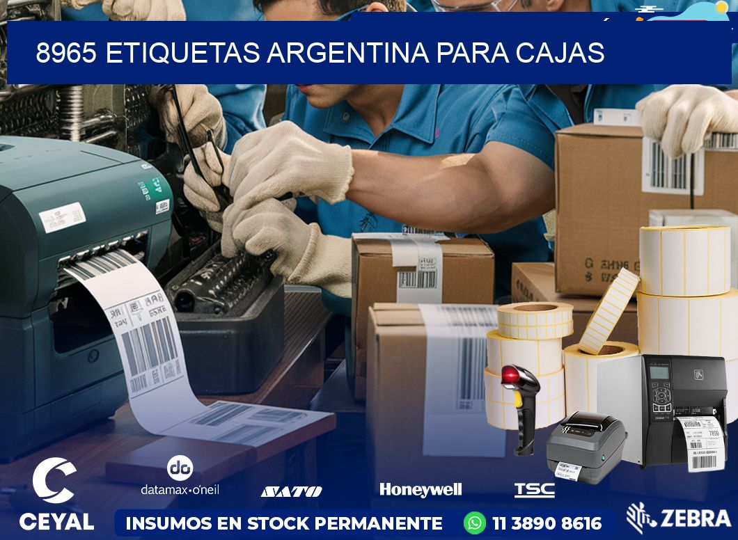 8965 ETIQUETAS ARGENTINA PARA CAJAS