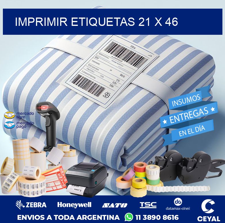 IMPRIMIR ETIQUETAS 21 x 46