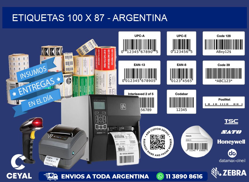 ETIQUETAS 100 x 87 - ARGENTINA