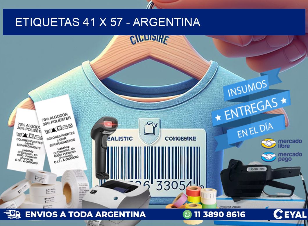 ETIQUETAS 41 x 57 – ARGENTINA