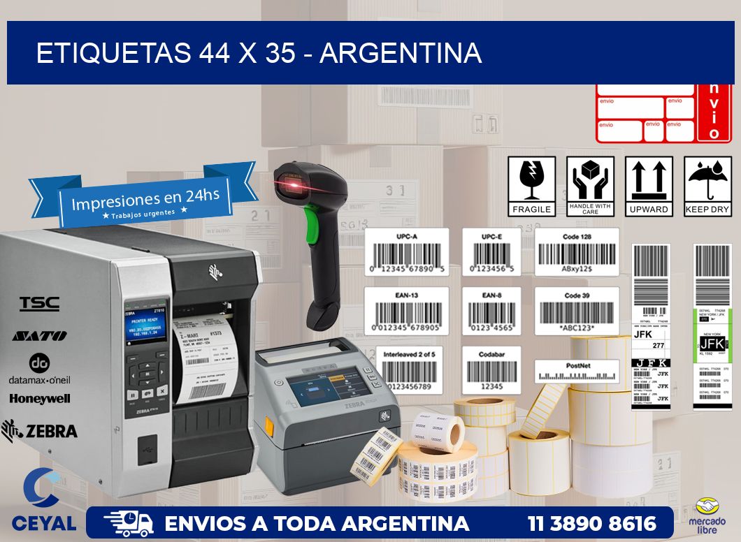 ETIQUETAS 44 x 35 – ARGENTINA