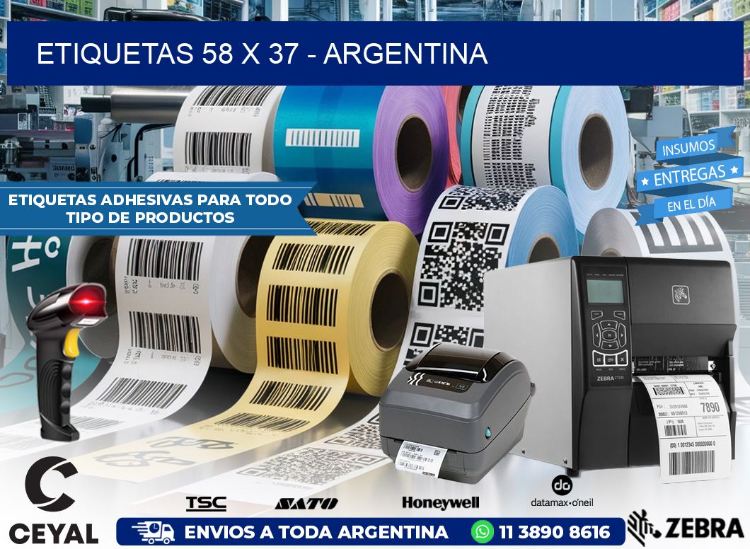 ETIQUETAS 58 x 37 – ARGENTINA