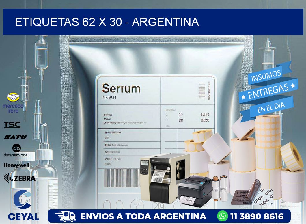 ETIQUETAS 62 x 30 – ARGENTINA