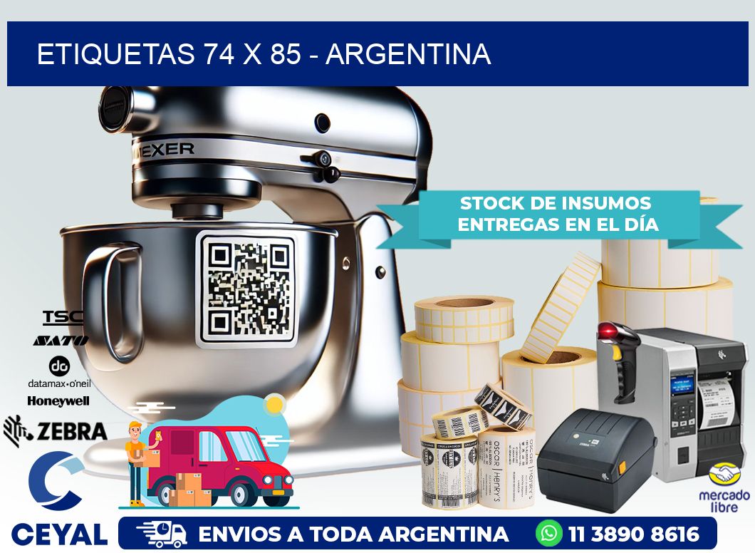 ETIQUETAS 74 x 85 – ARGENTINA