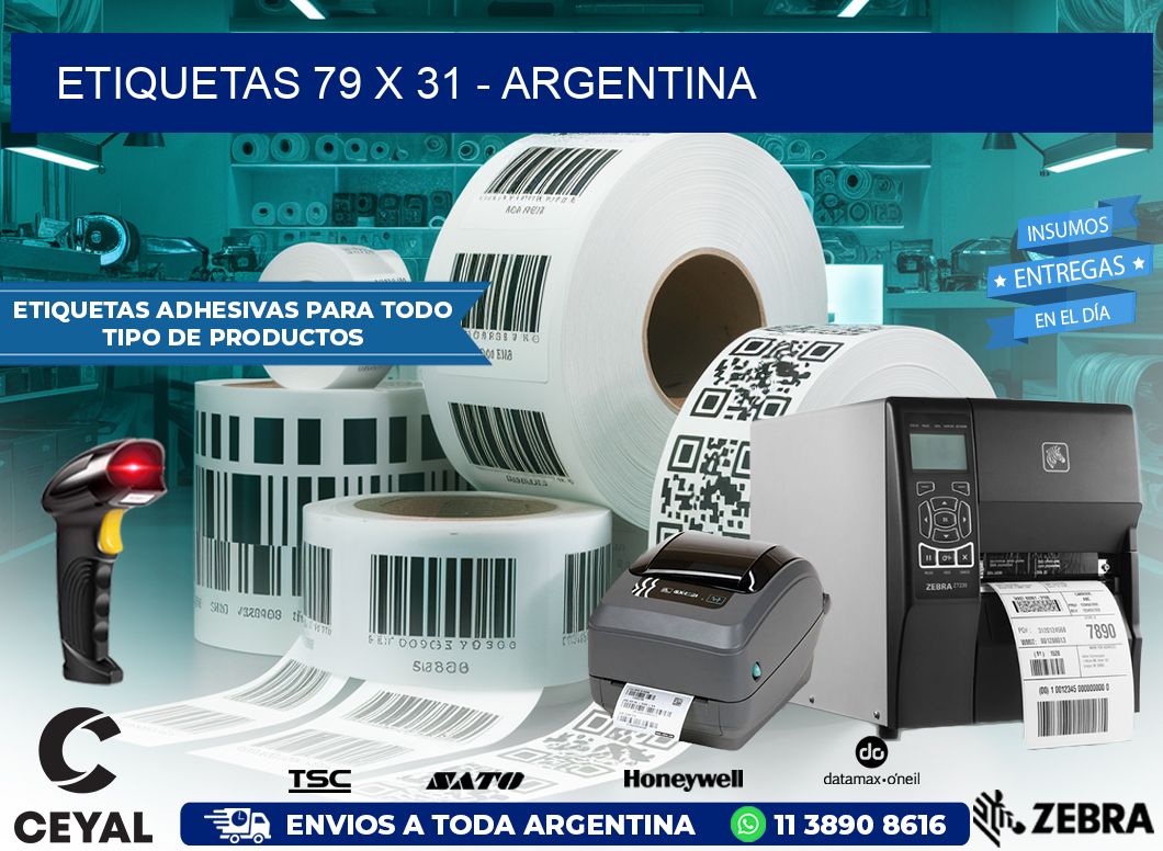 ETIQUETAS 79 x 31 – ARGENTINA