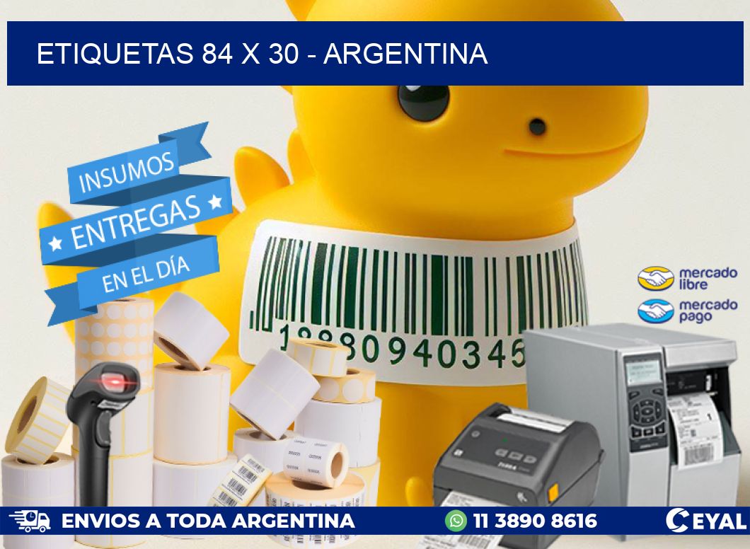 ETIQUETAS 84 x 30 – ARGENTINA