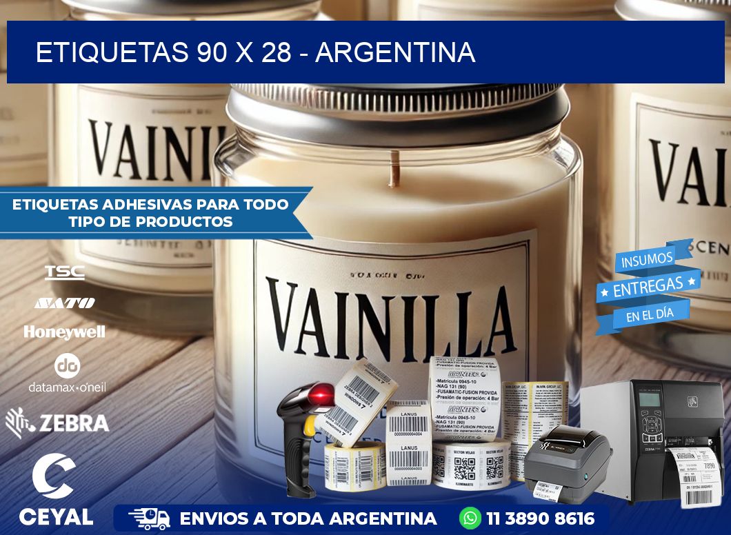 ETIQUETAS 90 x 28 – ARGENTINA