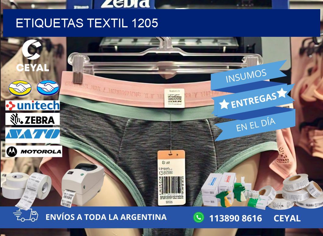 ETIQUETAS TEXTIL 1205