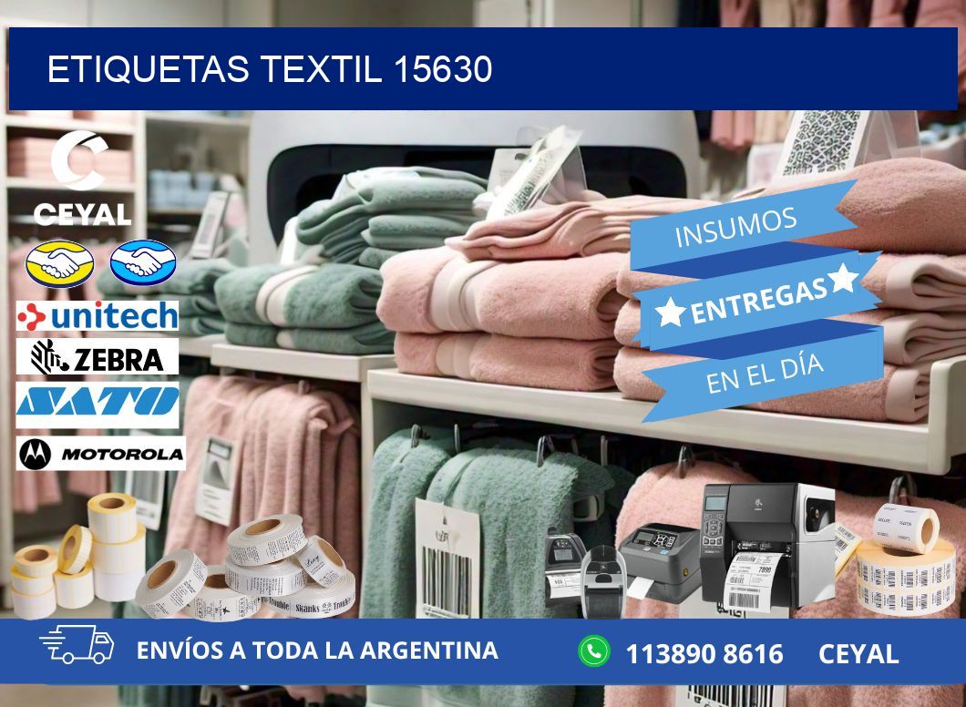 ETIQUETAS TEXTIL 15630