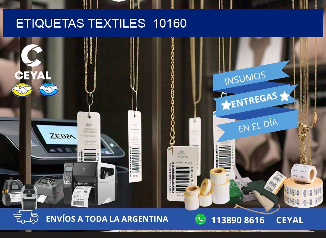 ETIQUETAS TEXTILES  10160