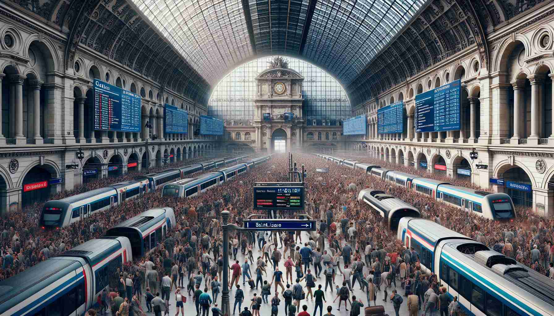 Massive Disruption Hits Paris’ Iconic Saint-Lazare Station – What You Need to Know!